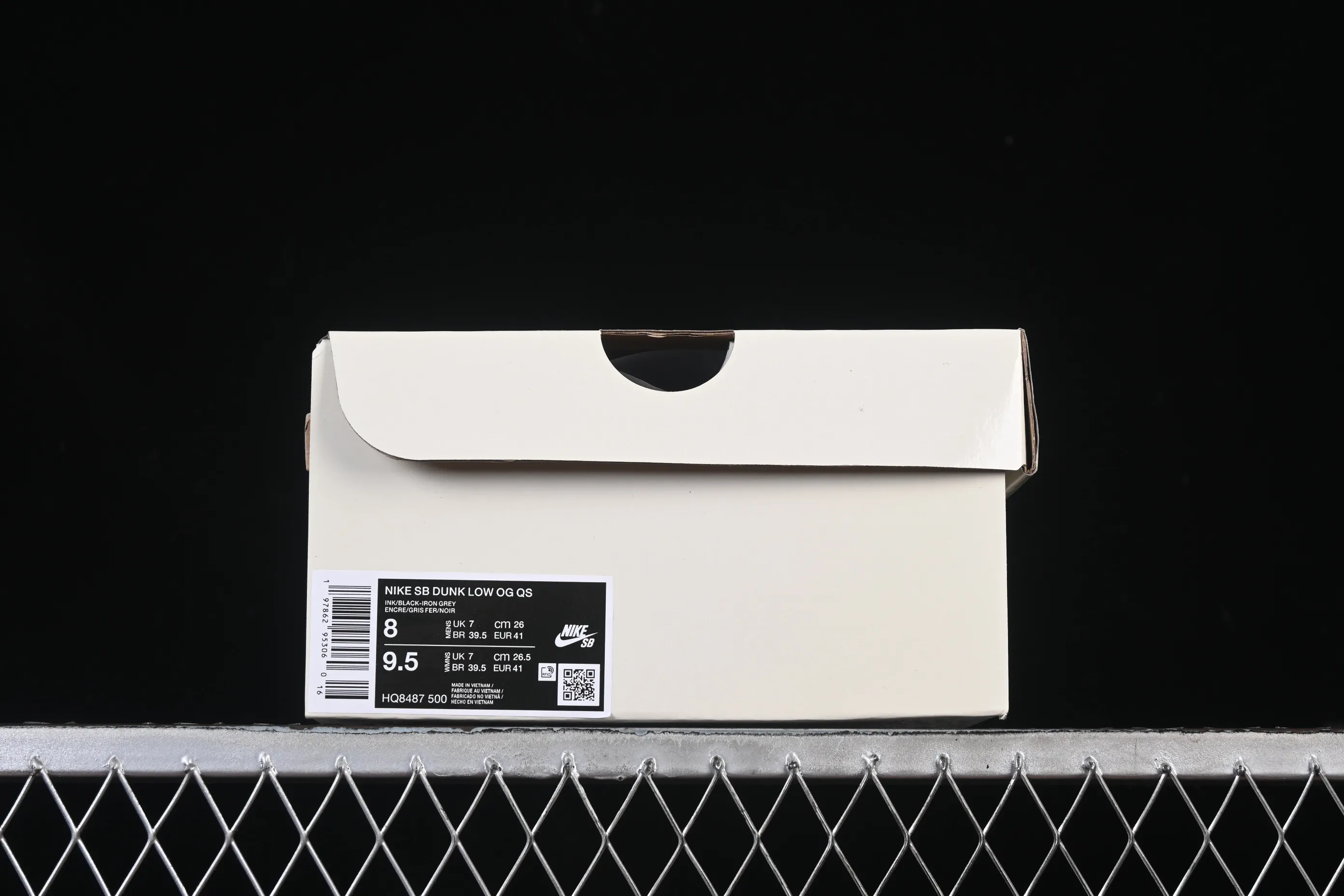 All categories Nk SB Dunk Series Nk SB Dunk Low low-top sneakers C version Supreme x Nike Dunk SB Dunk Low joint gray and purple low-top casual skateboard shoes HQ8487-500